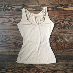 assets | shapewear beige tank top | medium